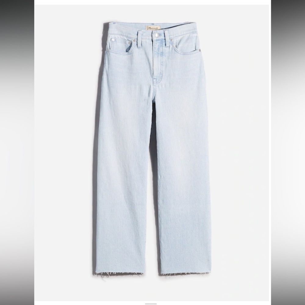Madewell The Perfect Vintage Wide-Leg Crop Jean - Picture 3 of 7